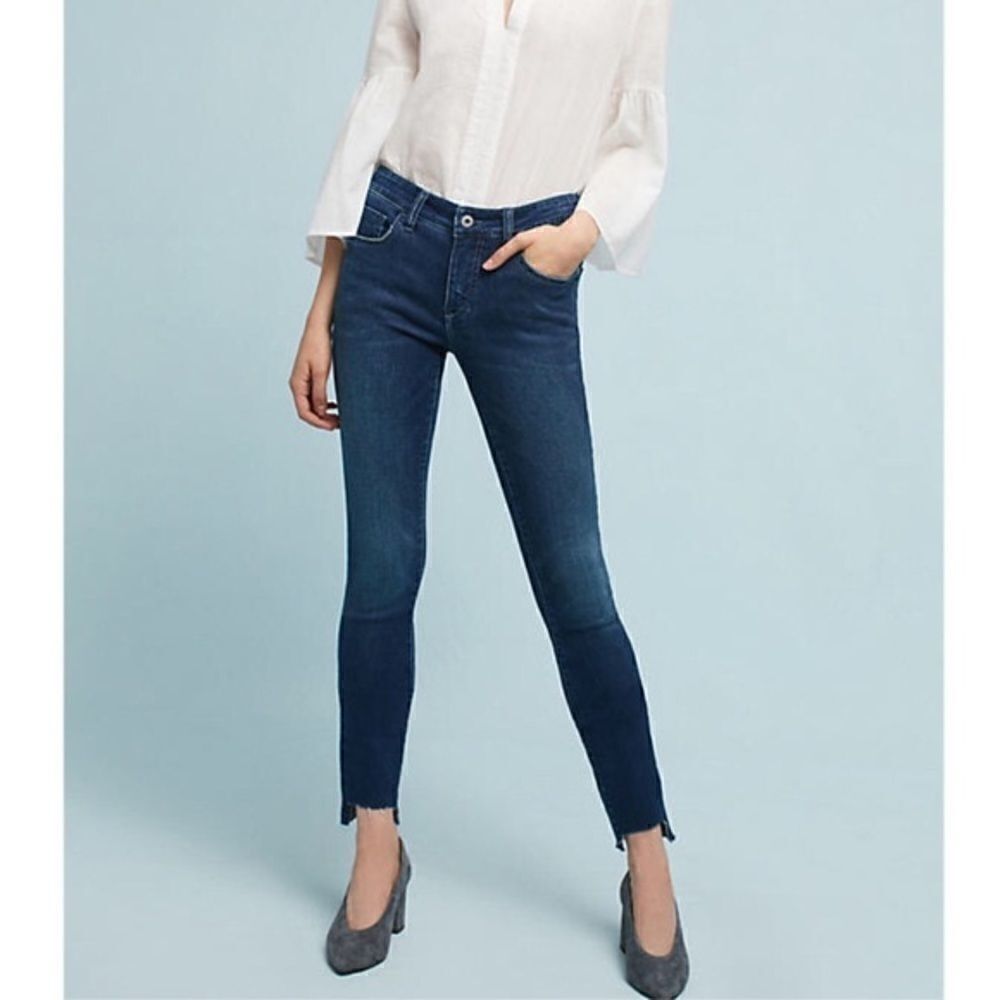 Anthropologie Pilcro Mid-Rise Skinny Jeans